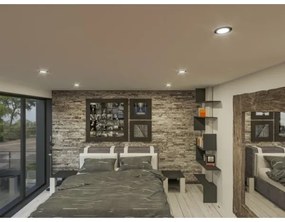 Lampada LED da incasso LED/18W/230V 3000K diametro 11,5 cm nero