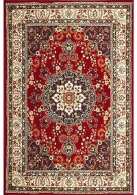 Tappeto Carrera orientale rosso e blu, L 230 x L 160 cm