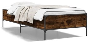 Giroletto Rovere Fumo 75x190 Cm İn Legno Multistrato E Metallo /