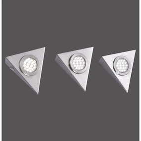 Paul Neuhaus 1119-55-3 - SET 3x LED Illuminazione per mobili con sensore LED/2,5W/230V