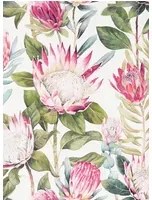 Sanderson Carta da parati King Protea - Rhodera/ Cream