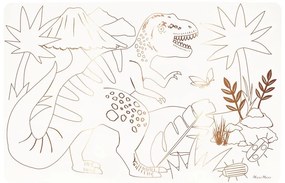 Tovagliette di carta in set da 8 pezzi 28x42,5 cm Dinosaurs - Meri Meri
