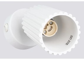 Faretto bianco 8x16 cm Gleam – Sollux