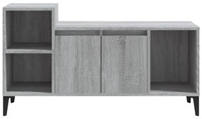 Mobile TV Grigio Sonoma 100x35x55 cm in Legno Multistrato