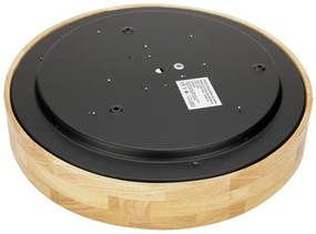 ITALUX PLF-4350-25W-WD-BK-4K - Plafoniera LED CAMPELO LED/25W/230V 4000K