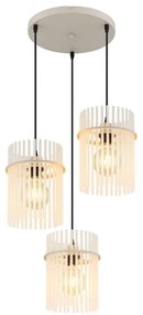 Globo 15698-3HRB - Lampadario sospeso con cavo GORLEY 3xE27/60W/230V