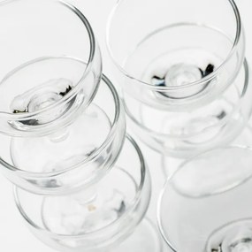 Set 6x bicchiere da liquore limpido