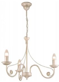 Lampadario a sospensione con catena DONATO 3xE14/40W/230V