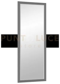 Violetta specchio da parete con cornice liscia con ganci x installa...