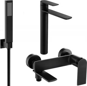 Mexen Zero R02 set da bagno, nero - 71113R02-70