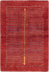 Gashguli Tappeto persiano 100 x 140 Rosso (Iran) Annodato A Mano