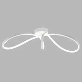 Plafoniera LED moderno RUBY, bianco80 cm