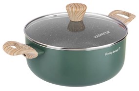 Casseruola 24 cm scritta Cooking Therapy con coperchio