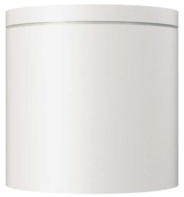 Applique da soffitto IP54 GU10 in Alluminio e Vetro - Bianca Colore del corpo Bianco
