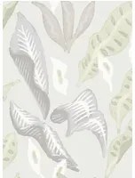 Élitis Carta da parati Fleur de Lune - Grau Beige