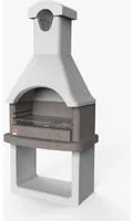 BARBECUE IN MURATURA CEMENTO 88x58xh197,3cm GIARDINO ESTERNO COLUMBIA SAROM