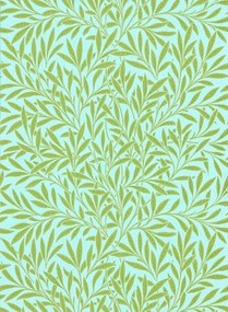 Morris & Co Tapete Willow - Sky/ Leaf