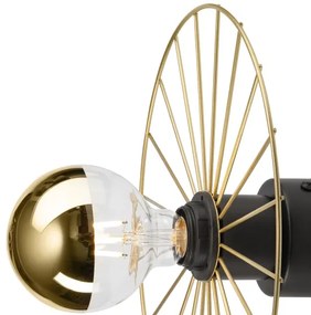 Applique MONTANA 1xE27/15W/230V diametro 30 cm oro