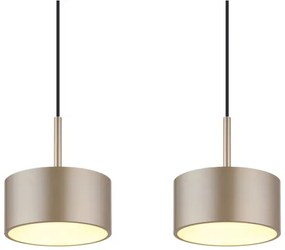 Globo 56964-4H - Lampadario sospeso su cavo RAYMOND LED/40W/230V 3000K ottone