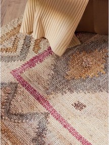 Passatoia color crema in iuta tessuta a mano 80x200 cm Roya Imani – Elle Decoration