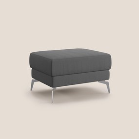 Star Pouf con piedini alti in tessuto smacchiabile T05 antracite