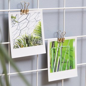 Metallo bianco Lavagna per promemoria, 50 x 70 cm - Evila Originals