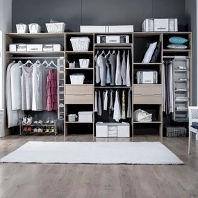 Organizer per sottoletto sottovuoto in tessuto/in plastica 105x45x15,5 cm Life – Compactor