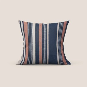 Line-style cuscini a fantasia rigata in tessuto impermeabile disponibile in 2 colorazioni arancio