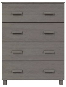 Credenza hamar grigio chiaro 79x40x103,5 cm in legno di pino