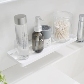 Mensola da bagno senza foratura bianco opaco in acciaio Film Hook – YAMAZAKI