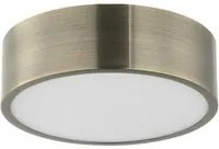 Lampada a Soffitto Dante, Argento, Metallo, 8x26x26 cm, EPIKASA