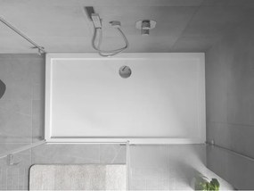 Mexen Flow piatto doccia rettangolare slim 160 x 100 cm, bianco lucido - 46R101016