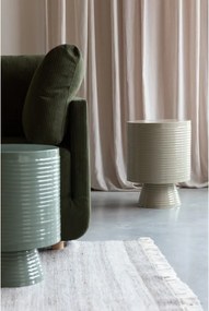 Tavolino rotondo in metallo ø 35 cm Sven – White Label