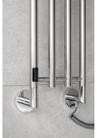 P.M.H. MO1SS-LK - Scaldasalviette elettrico MONA 93W/230V 153,3 cm IP44 in acciaio inox