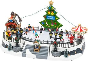 Villaggio di Natale Luna Park lago H 22 cm