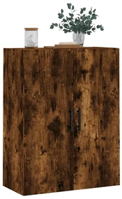 Mobile a parete rovere fumo 69,5x34x90 cm