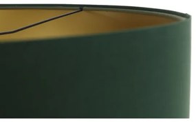 Lampadario a sospensione con filo TWIST 1xE27/60W/230V verde/oro