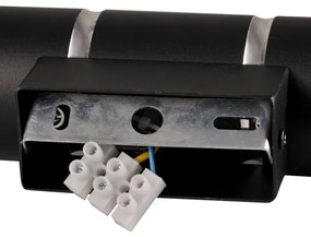 Applique BAMBOO 2xGU10/10W/230V nero