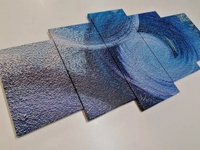 Quadri 5 pezzi – Tratti astratti moderni