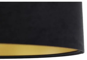 Lampadario a sospensione con filo SWING 1xE27/60W/230V nero/grigio/oro