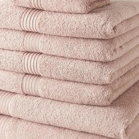 Set di asciugamani TODAY Rosa chiaro 10 Pezzi