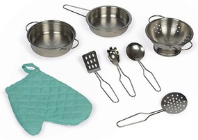 Cucina in legno per bambini double-face con lavatrice - Reverso