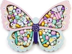 Perline di legno - Farfalla