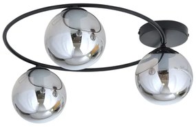 Plafoniera SOPRA 3xE14/10W/230V nero