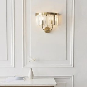 Endon 106450 - Applique CHESTERFIELD 2xE14/6W/230V ottone