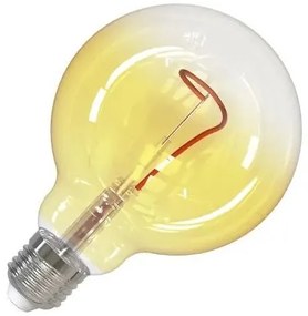 Lampadina LED FILAMENT SHAPE G95 E27/4W/230V 1800K giallo