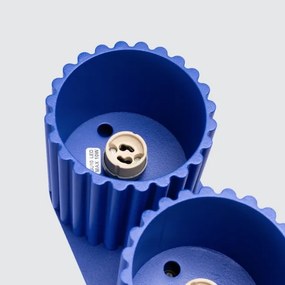 Sollux SL.1810 - Faretto AURA 2xGU10/10W/230V blu