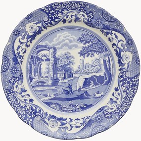 Set di 4 piatti piani Blue Italian