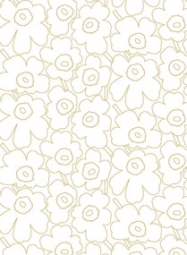 Marimekko Carta da parati Piirto Unikko - 25912