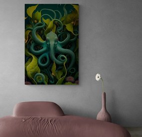 Stampa su tela – Polpo surrealista